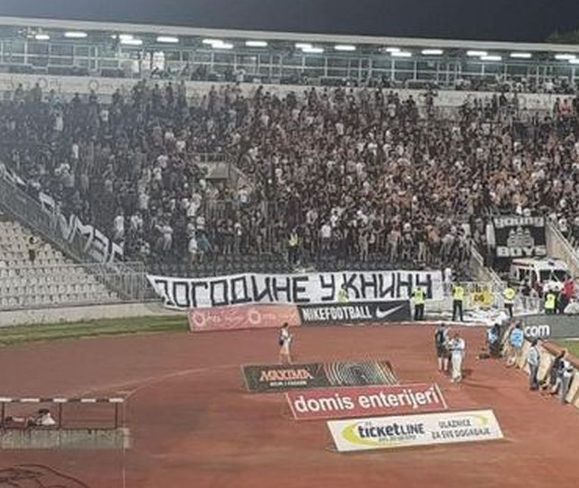 FK Partizan, Dogodine u Kninu FK Partizan, Dogodine u Kninu