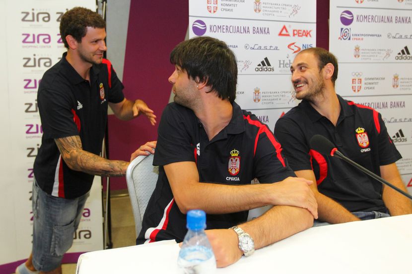 Nenad Krstić, Miloš Teodosić, Saša Đorđević Nenad Krstić, Miloš Teodosić, Saša Đorđević