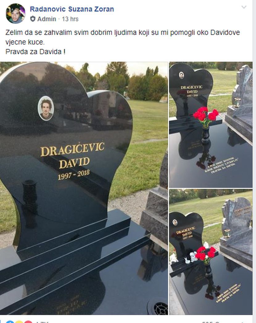 David Dragičević spomenik Austrija David Dragičević spomenik Austrija