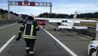 Drama kod Rijeke: Avion zbog kvara morao da sleti na glavni auto-put (FOTO)