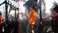 Sva hrana za stoku izgorela u trenu: U požaru u Ostojićevu stradali objekti i 1.600 bala slame FOTO