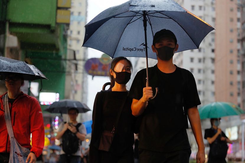 Hong kong, protest, kišobrani Hong kong, protest, kišobrani