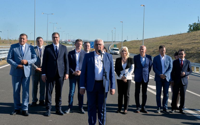 Otvaranje auto-puta Miloš Veliki, Andrija Mandić Otvaranje auto-puta Miloš Veliki, Andrija Mandić
