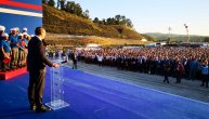 Novi put je hrast budućnosti za našu decu koja ostaju ovde: Vučić otvorio auto-put "Miloš Veliki"