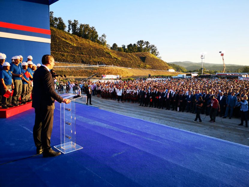 Aleksandar Vucic, otvaranje autoputa Aleksandar Vucic, otvaranje autoputa
