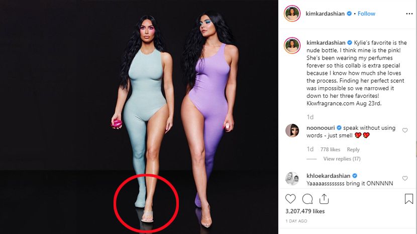 Kim Kardasijan, nozni prsti Kim Kardasijan, nozni prsti