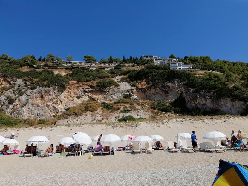 Milos plaža, lefkada protest Milos plaža, lefkada protest