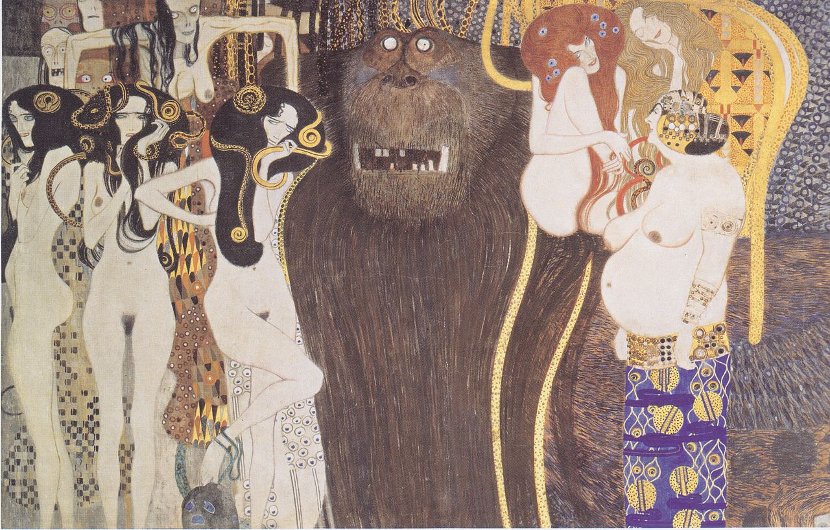 Gustav Klimt, Betovenski friz, Bečka secesija, Istorija umetnosti, Slikarstvo Gustav Klimt, Betovenski friz, Bečka secesija, Istorija umetnosti, Slikarstvo