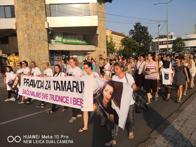 Protest Pravda za Tamaru Milić