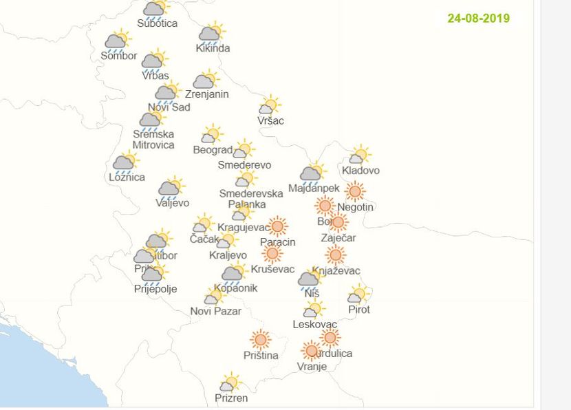 vreme danas vreme danas