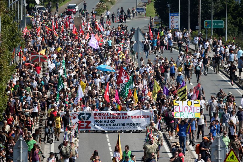 Španija, G7 protest Španija, G7 protest