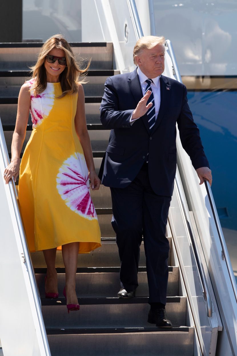 Melanija Tramp i Donald Tramp Melanija Tramp i Donald Tramp