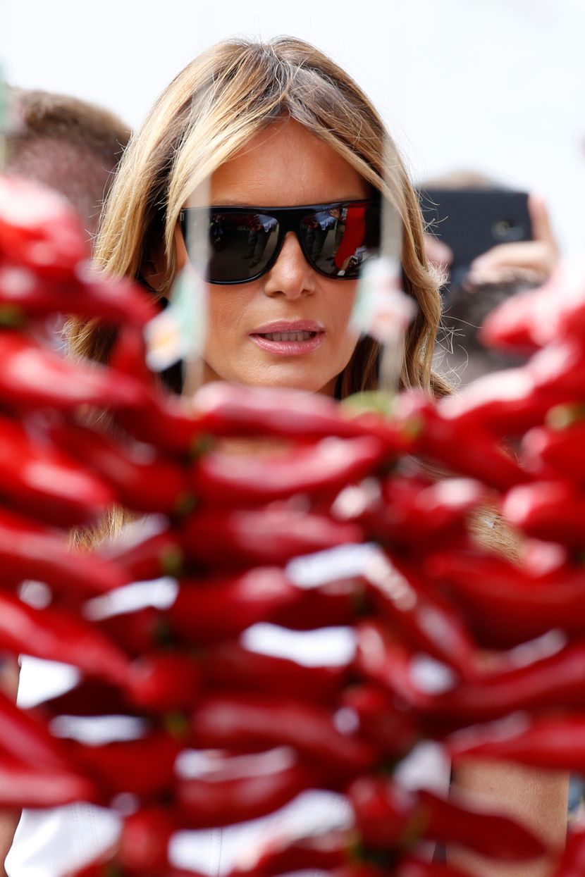 Melania Trump, Melanija Tramp, Brigitte Macron, Brižit Makron Melania Trump, Melanija Tramp, Brigitte Macron, Brižit Makron