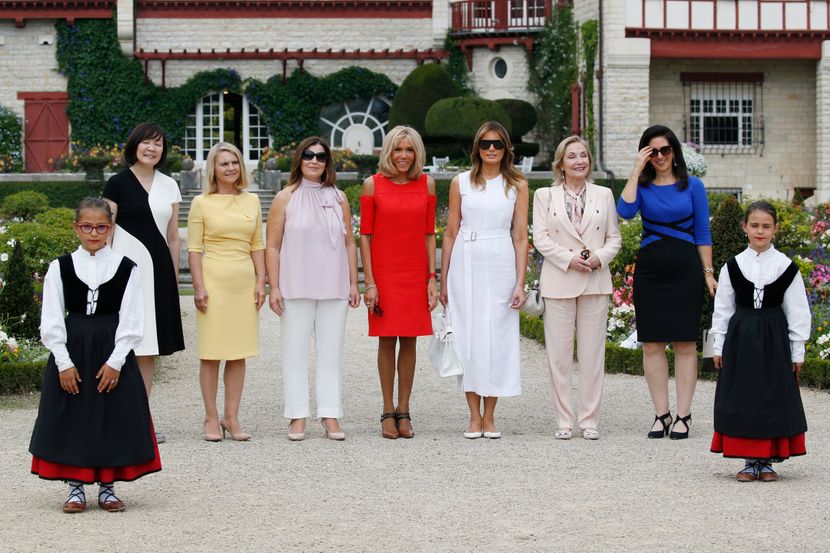 Melania Trump, Melanija Tramp, Brigitte Macron, Brižit Makron Melania Trump, Melanija Tramp, Brigitte Macron, Brižit Makron