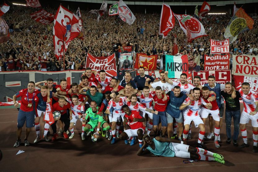 FK Crvena zvezda - FK Jang Bojs