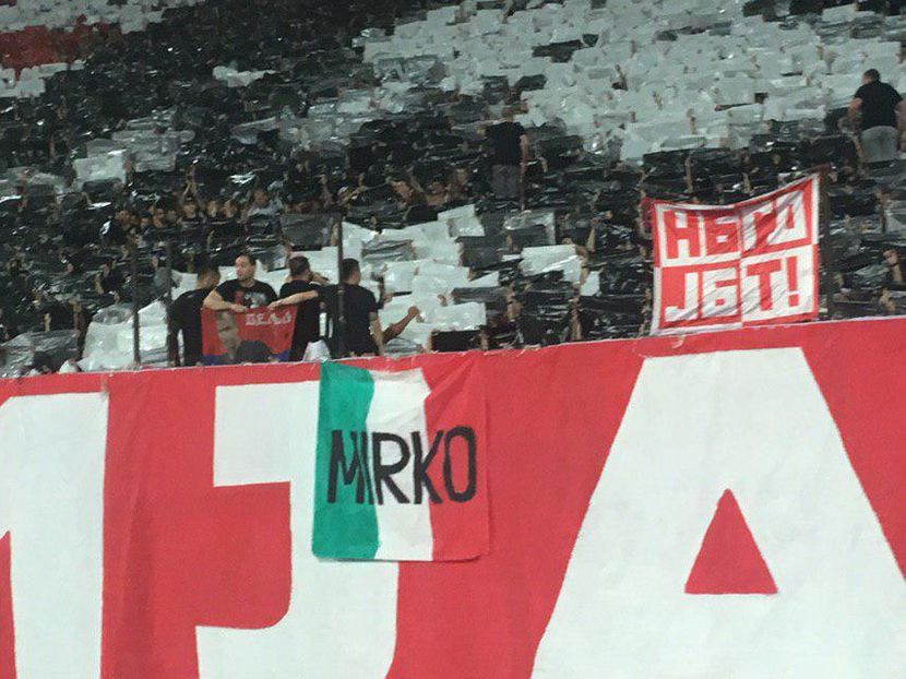 Delije odale počast Mirku Talijanu