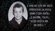 "S Bogom, tajo, više ništa me ne boli": Zaplakaćete zbog pesme o dečaku kog je Albanka zverski ubila