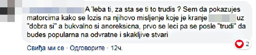 komentari, Selena Gačević komentari, Selena Gačević