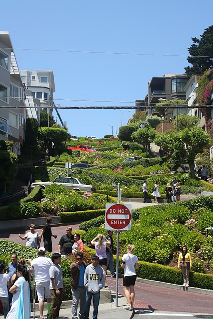 Lombard Street, San Francisco, Lombard Street, San Francisco,