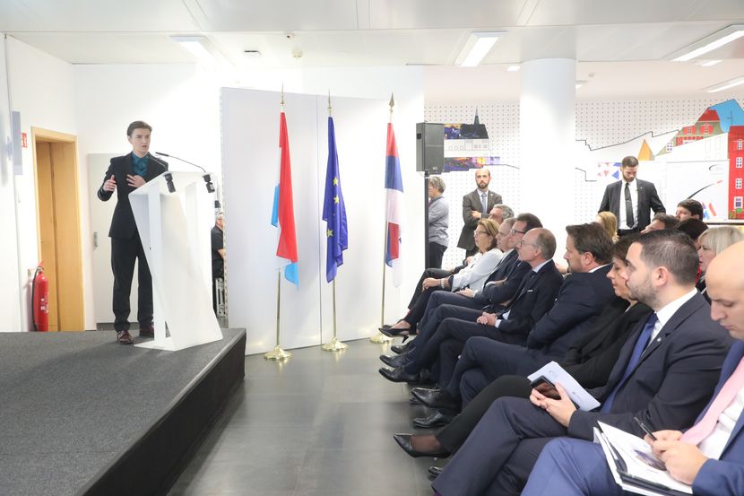 Ana Brnabic, Luksemburg Ana Brnabic, Luksemburg