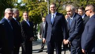 Day two of Czech president's visit: Official talks between Vucic and Zeman