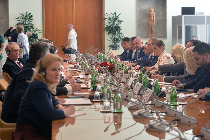 Ana Brnabić, premijerka Srbije, Miloš Zeman, vlada Srbije Ana Brnabić, premijerka Srbije, Miloš Zeman, vlada Srbije
