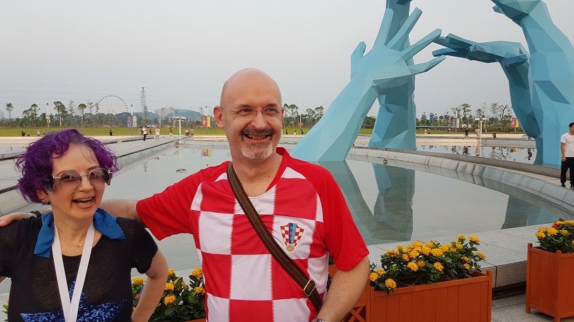 Hrvat bodri Srbiju protiv SAD Hrvat bodri Srbiju protiv SAD