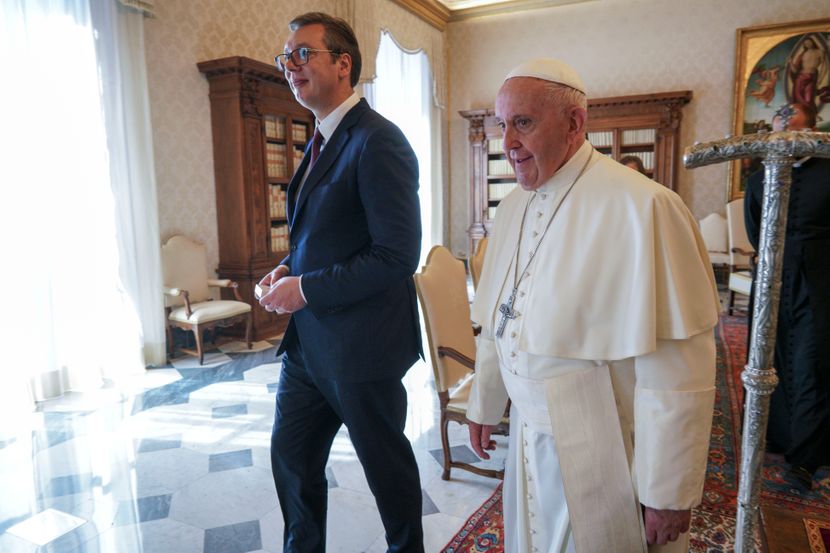 Aleksandar Vucic Vatikan Papa Aleksandar Vucic Vatikan Papa