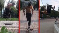 Nema nogu, ali ga to ne sprečava da vozi skejt (VIDEO)