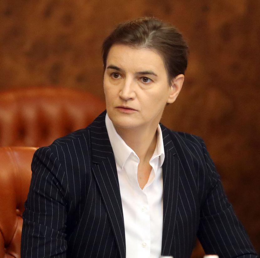 Ana Brnabić, sednica Vlade Ana Brnabić, sednica Vlade