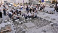 Kocke na Trgu republike su granitne, a Beograd njihovo ponovno slaganje neće platiti ni dinar