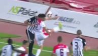 Partizanu nije dosuđen čist penal: Igrač Proletera rukom sprečio gol (VIDEO)