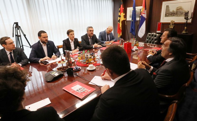 Ana Brnabić sa predsednikom nemackih preduzeca srednjje velicine Ana Brnabić sa predsednikom nemackih preduzeca srednjje velicine
