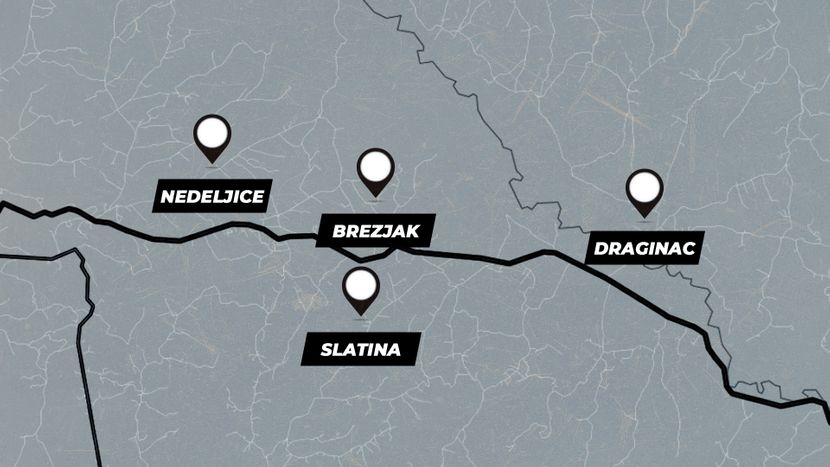 Litijum, Loznica, Jadarit, MAPA Litijum, Loznica, Jadarit, MAPA