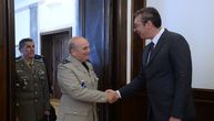 Maršal iz NATO pohvalio ponašanje Vojske Srbije u kriznim situacijama na KiM na sastanku sa Vučićem