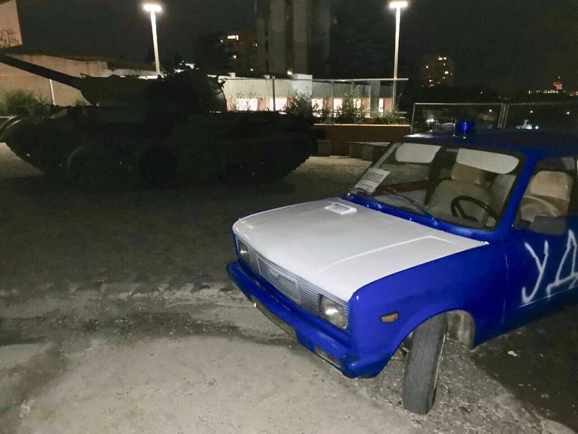 Automobil, udba, tenk, Crvena zvezda, Partizan Automobil, udba, tenk, Crvena zvezda, Partizan