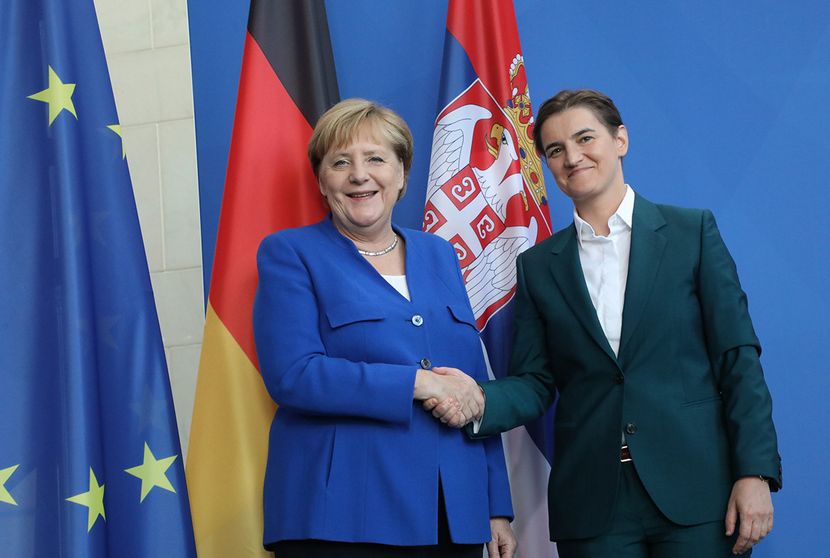 Ana Brnabic, Angela Merkel Ana Brnabic, Angela Merkel