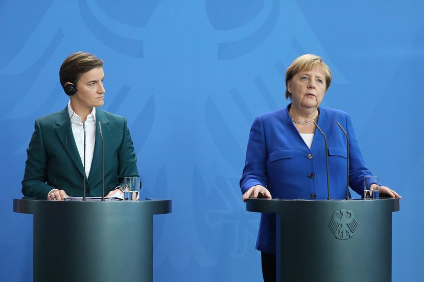 Ana Brnabic, Angela Merkel Ana Brnabic, Angela Merkel