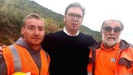 "Nastavljamo da radimo i gradimo": Vučić obišao i radove na putu Knjaževac-Kalna