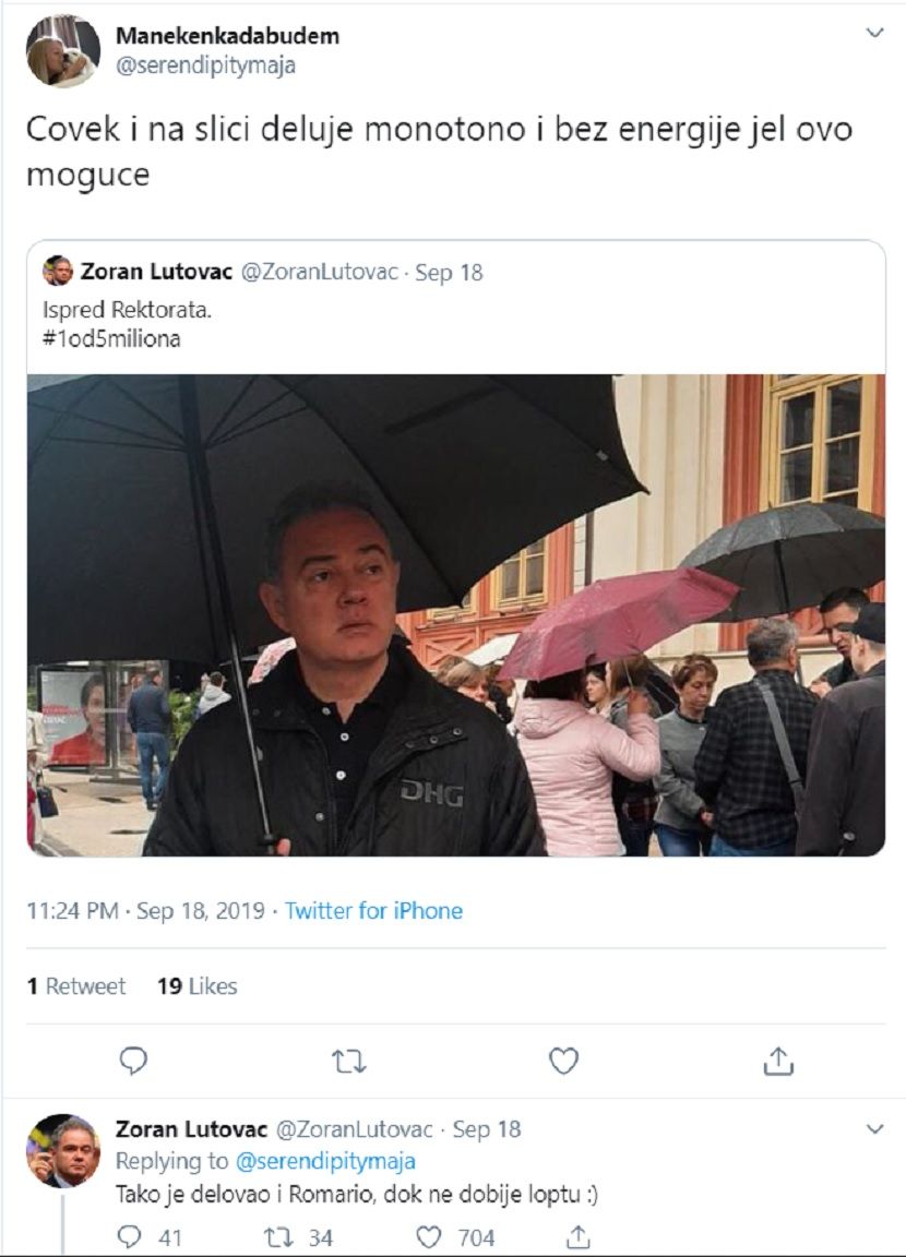 Zoran Lutovac, Demokratska stranka, Twitter Zoran Lutovac, Demokratska stranka, Twitter