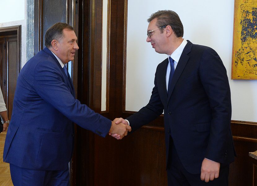 Aleksandar Vučić, predsednik Srbije, Milorad Dodik Aleksandar Vučić, predsednik Srbije, Milorad Dodik