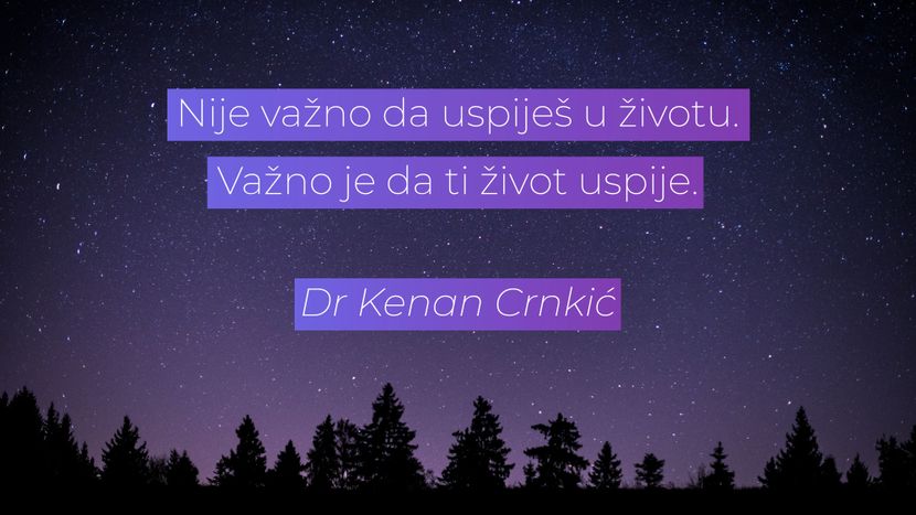 Kenan Crnkić citati Kenan Crnkić citati