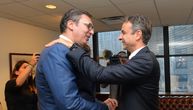 Vučić nastavlja zvaničnu posetu Grčkoj: Predsednik Srbije na sastanku sa Micotakisom