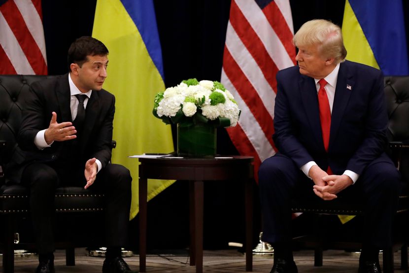Donald Tramp Volodimir Zelenski Donald Tramp Volodimir Zelenski