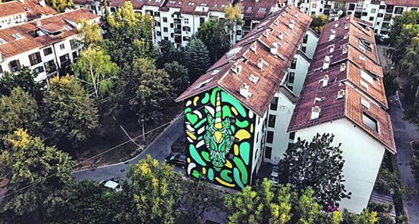 Mural na Dorćolu, Andrej Josifovski Mural na Dorćolu, Andrej Josifovski