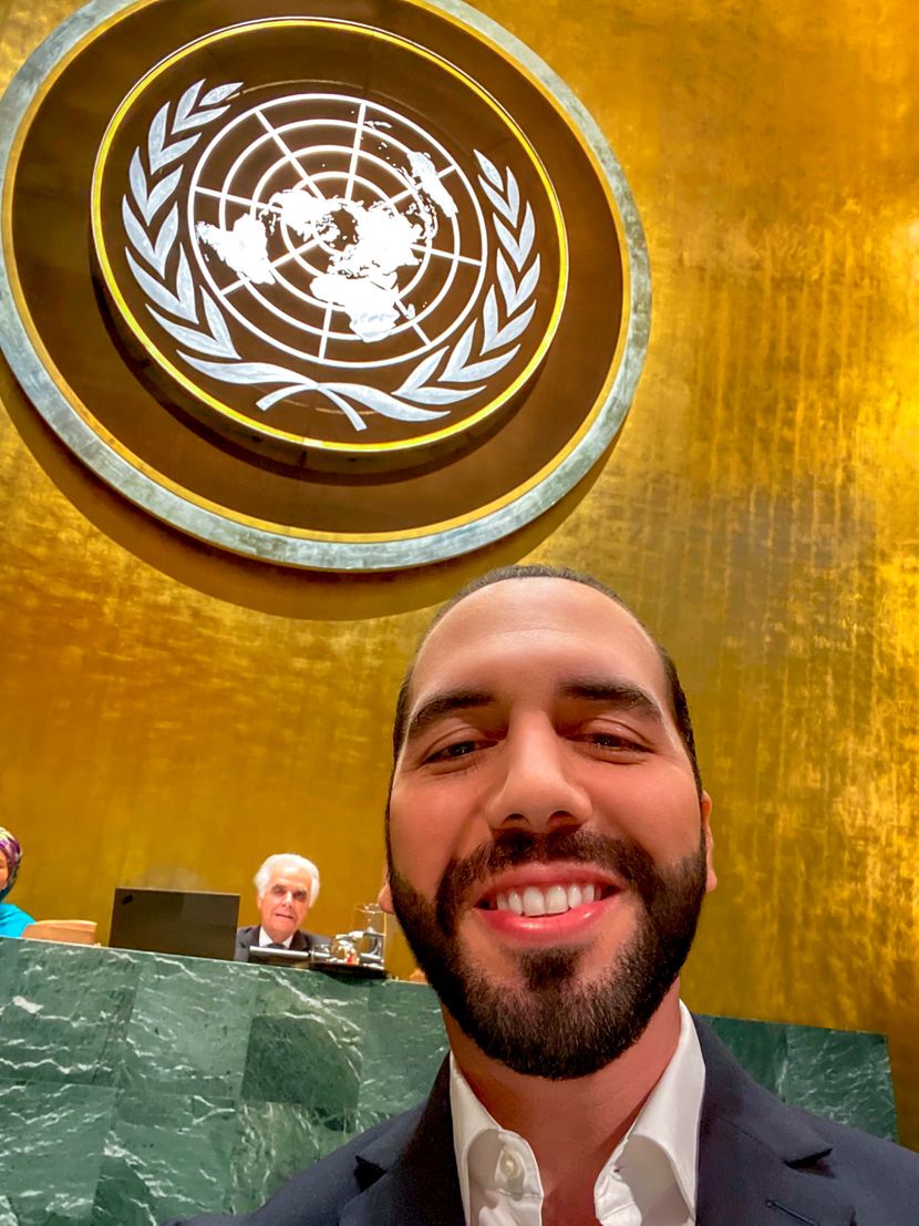 Nayib Bukele, predsednik El Salvadora Nayib Bukele, predsednik El Salvadora