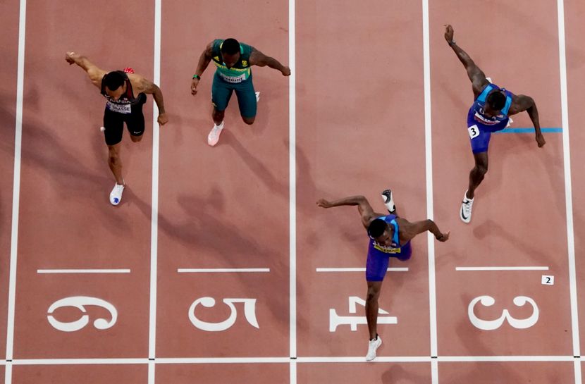 finale 100m, Doha 2019 finale 100m, Doha 2019