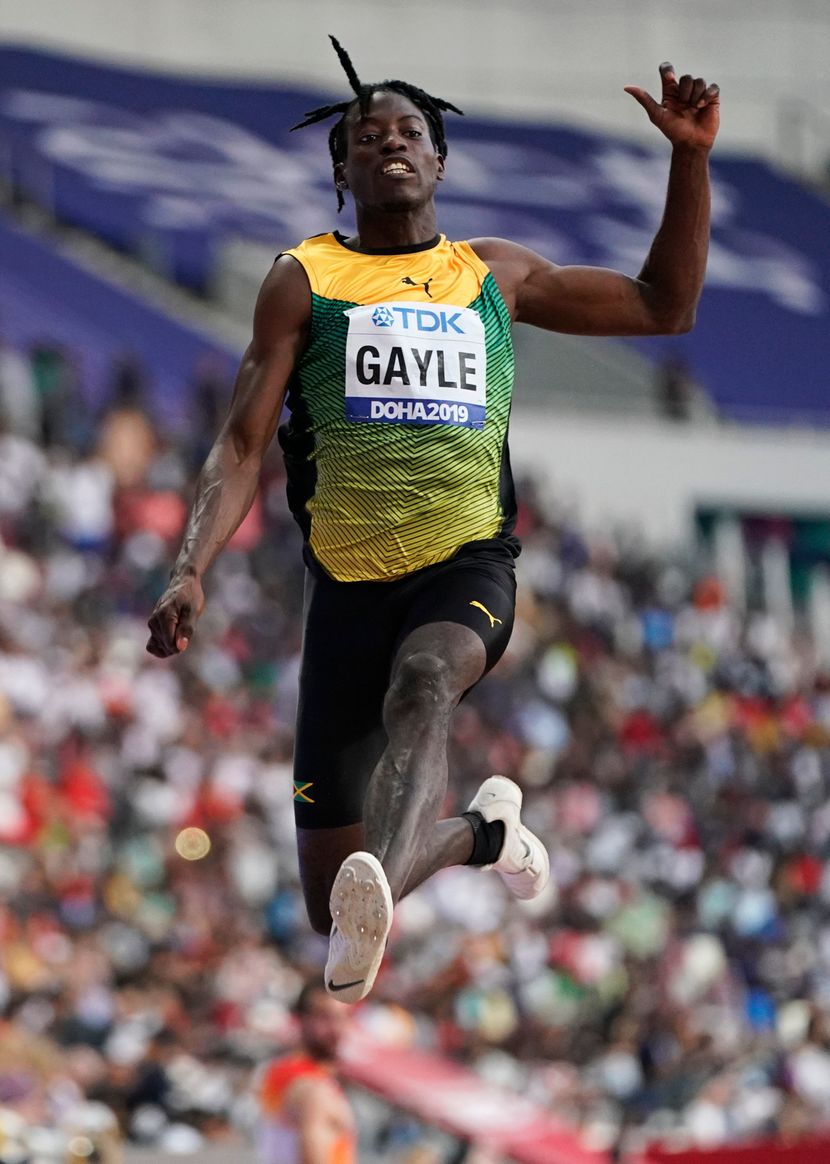 Tadžaj Gajl, prvak sveta u skoku udalj, Doha 2019 Tadžaj Gajl, prvak sveta u skoku udalj, Doha 2019