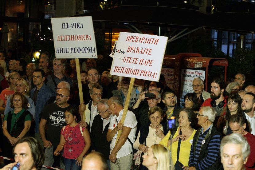 Protest Jedan od pet miliona Protest Jedan od pet miliona