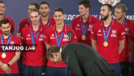 Vucic receives golden volleyball players and makes a gesture not seen before for Boba Kovac's sake!